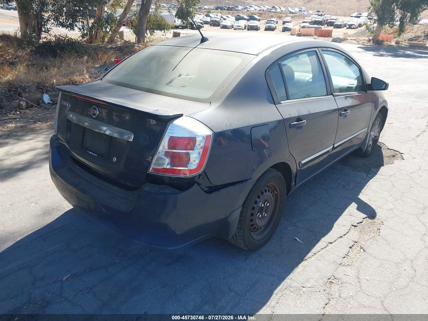 2012 NISSAN SENTRA auction photo 4