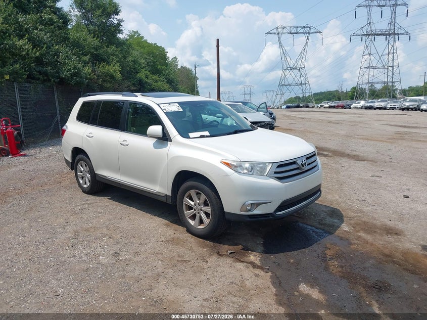 Vin: 5tdbk3eh9ds275548, lot: 46229452, toyota highlander se v6 2013 img_1