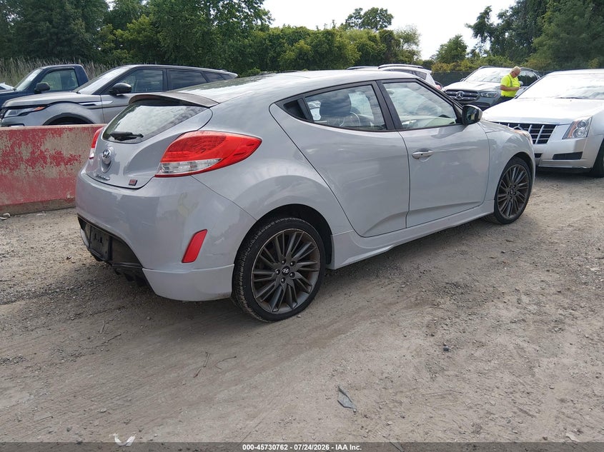Vin: kmhtc6ad0du127771, lot: 46229461, hyundai veloster mix 20134