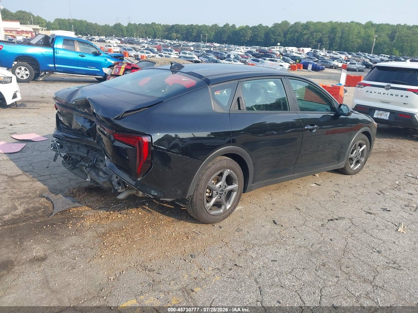 Vin: 3kpft4de8se073013, lot: 46229476, kia k4 lxs 20254