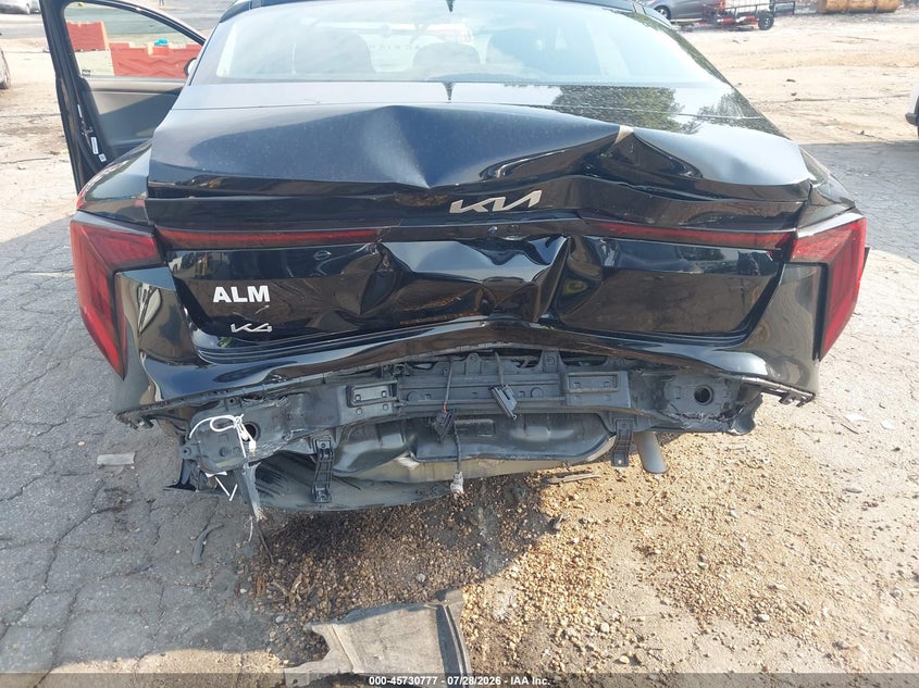 2025 KIA K4 auction photo 6