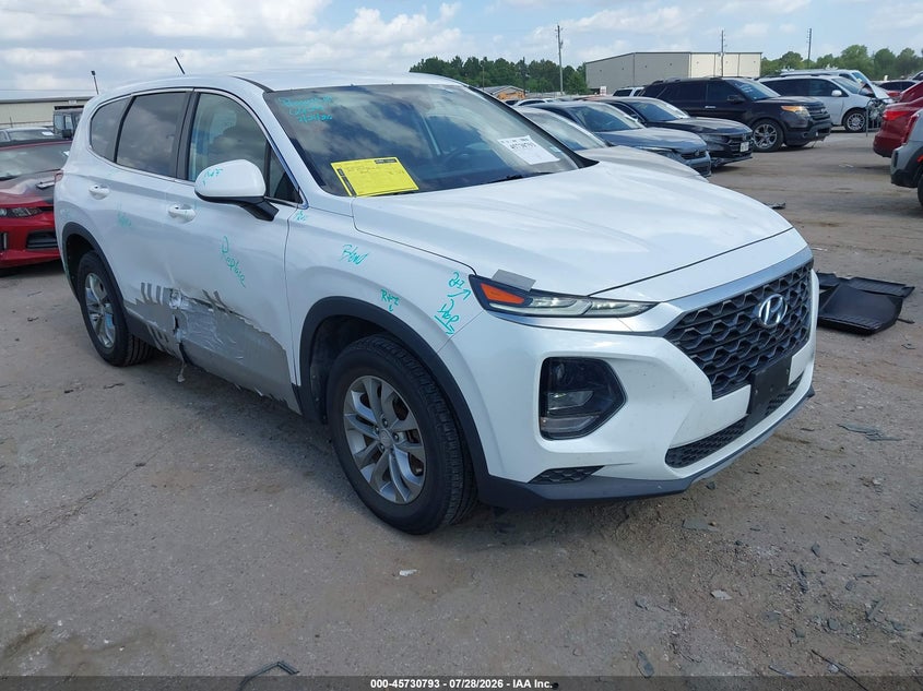 Vin: 5nms23adxkh049683, lot: 46229491, hyundai santa fe se 2019 img_1