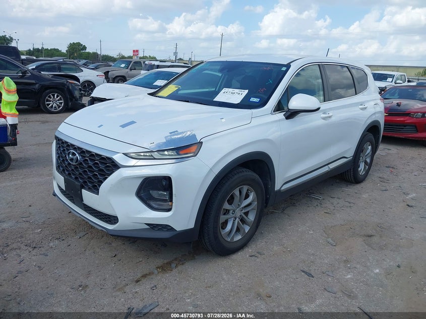 Vin: 5nms23adxkh049683, lot: 46229491, hyundai santa fe se 20192