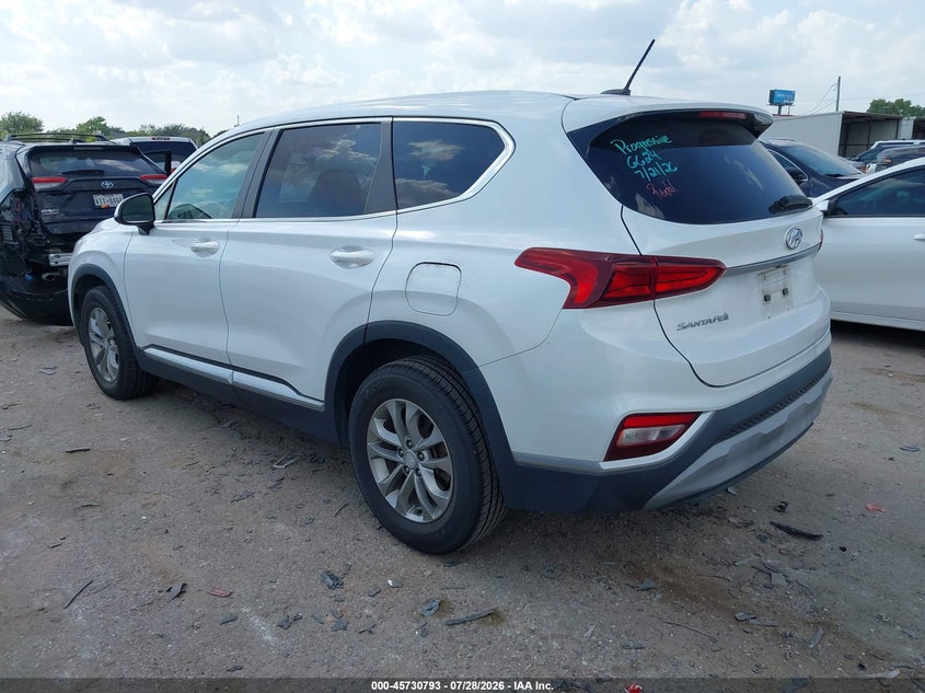 Vin: 5nms23adxkh049683, lot: 46229491, hyundai santa fe se 20193