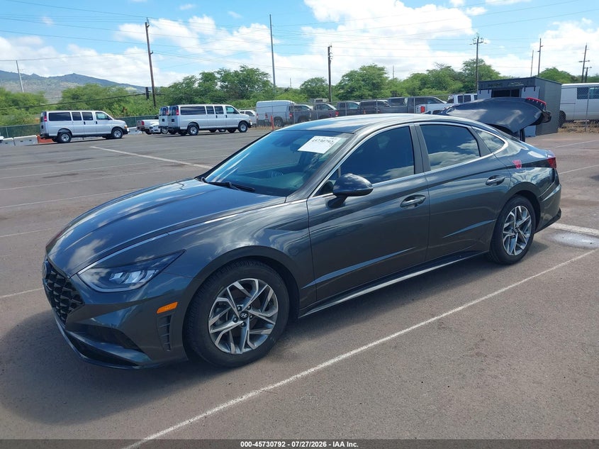 Vin: kmhl64ja8na213821, lot: 46229492, hyundai sonata sel 20222