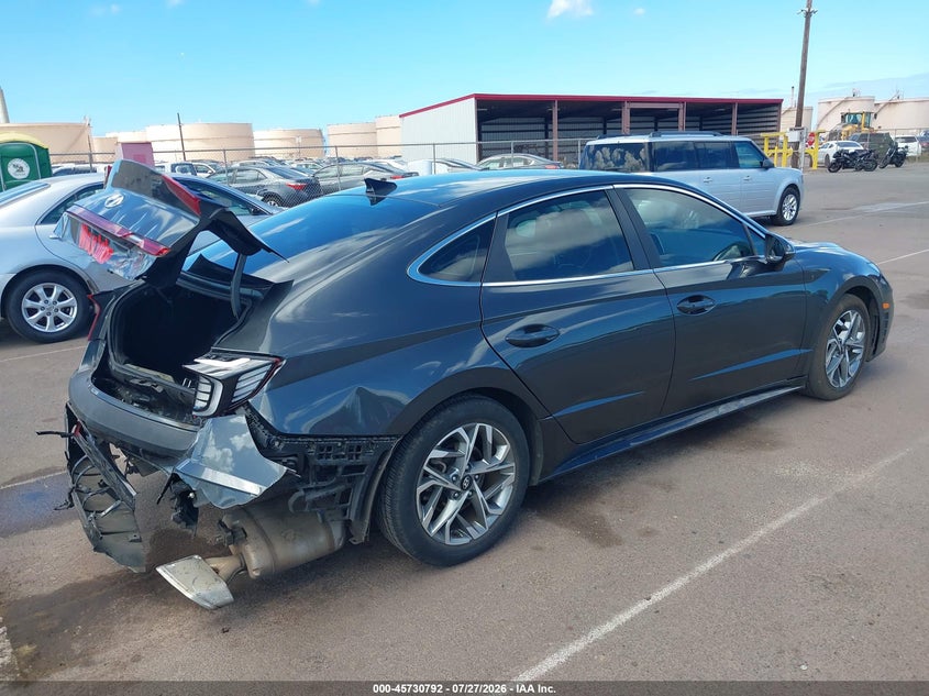 Vin: kmhl64ja8na213821, lot: 46229492, hyundai sonata sel 20224