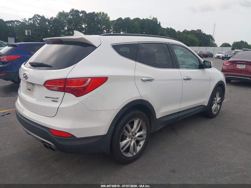 2013 HYUNDAI SANTA FE auction photo 4