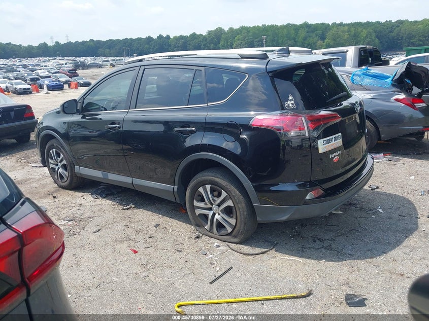 Vin: 2t3zfrev3jw512850, lot: 46229598, toyota rav4 le 20183