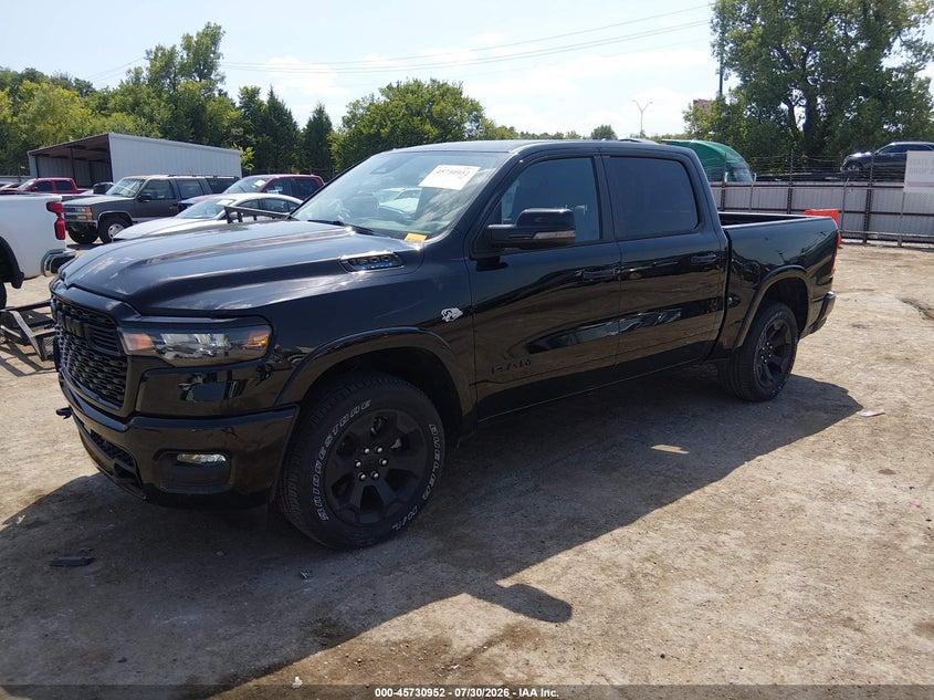 Vin: 1c6srfft9tn229472, lot: 46229651, ram 1500 big horn  4x4 5'7 box 20262