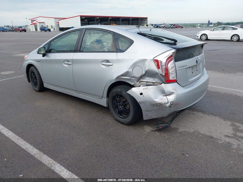 Vin: jtdkn3du9f0452109, lot: 46229675, toyota prius two 20153