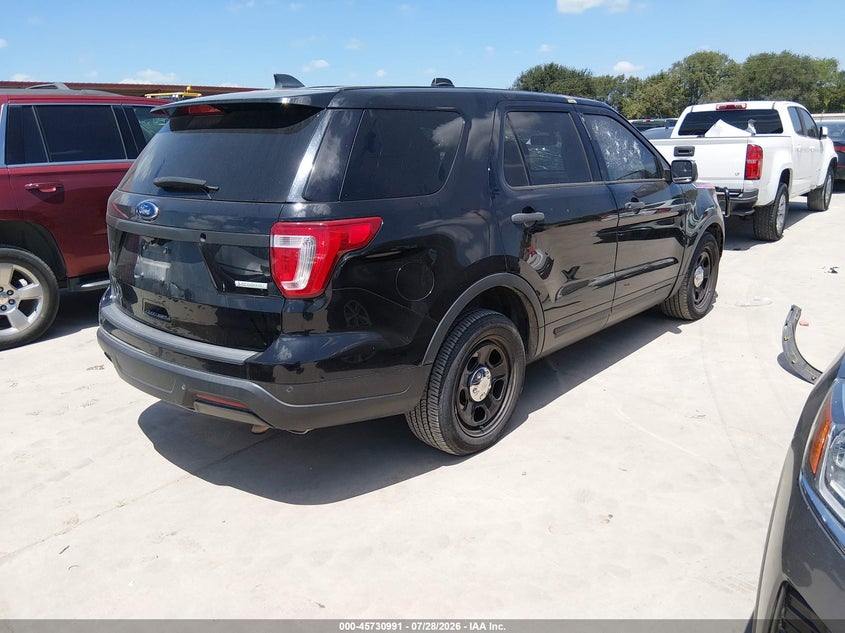 Vin: 1fm5k8at7kgb24120, lot: 46229690, ford police interceptor utility 20194