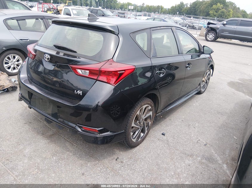 Vin: jtnkarje7hj531962, lot: 46229692, toyota corolla im 20174