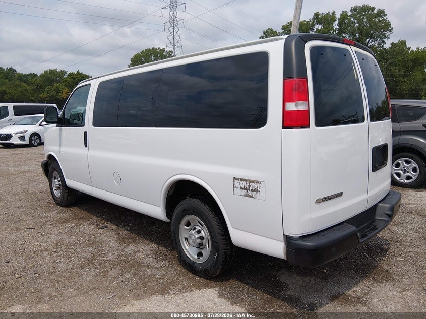 CHEVROLET EXPRESS 2500 2019 VIN 1GAWGEFG8K1334080