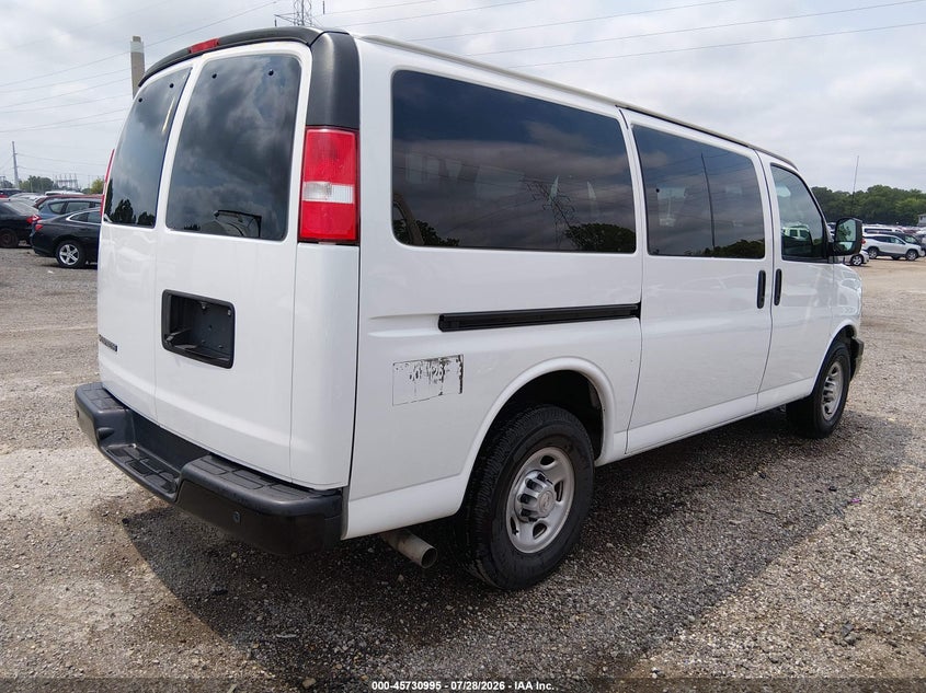 CHEVROLET EXPRESS 2500 2019 VIN 1GAWGEFG8K1334080