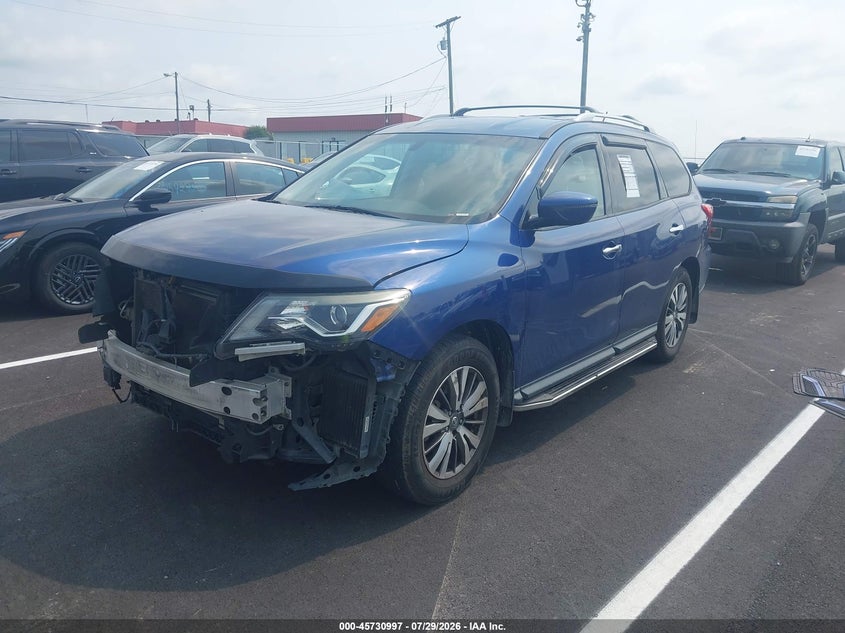 Vin: 5n1dr2mn2jc612608, lot: 46229696, nissan pathfinder s 20182