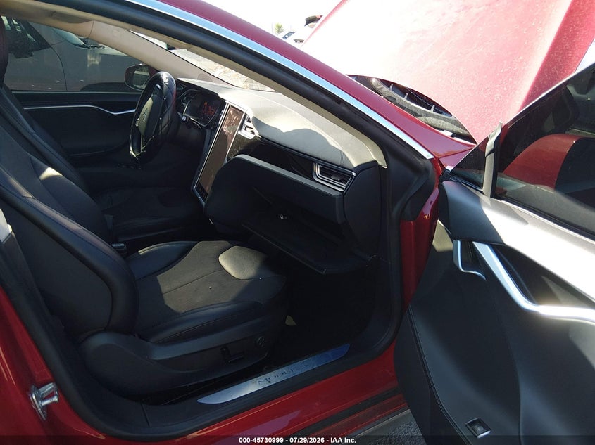 2015 TESLA MODEL S auction photo 5
