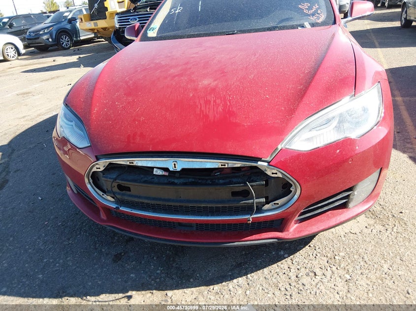 2015 TESLA MODEL S auction photo 6