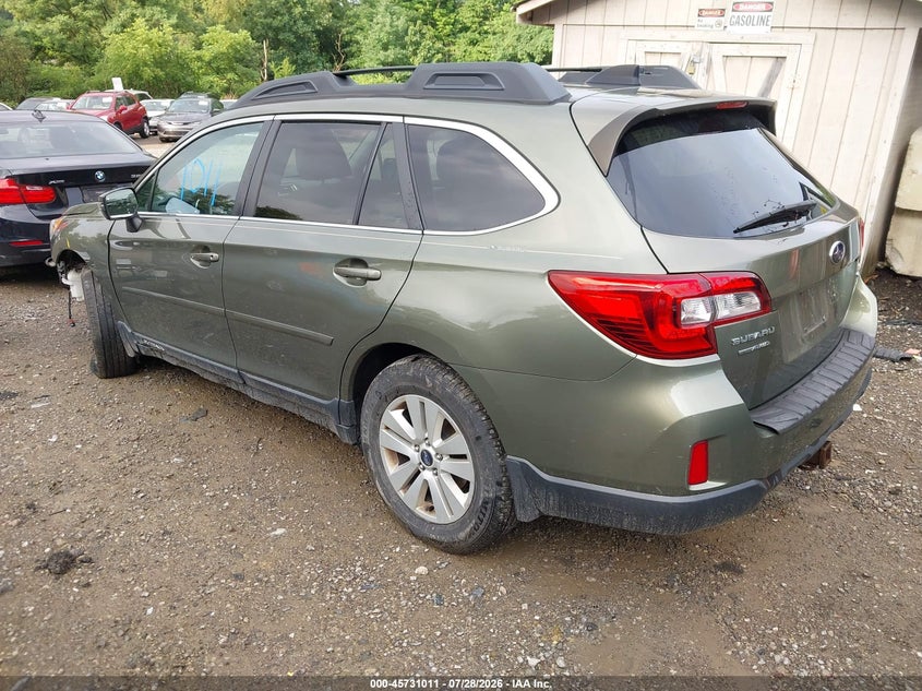 Vin: 4s4bsahc8g3227805, lot: 46229710, subaru outback 2.5i premium 20163