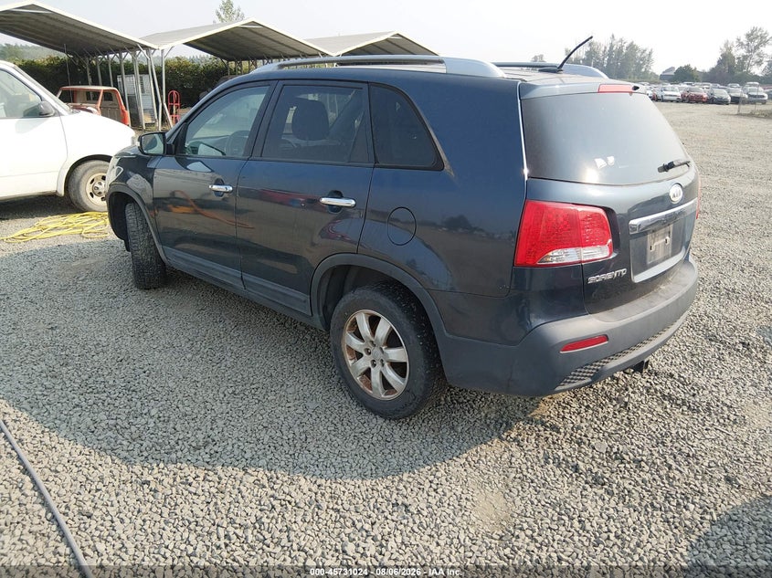 Vin: 5xykt4a21bg147559, lot: 46229723, kia sorento lx v6 20113