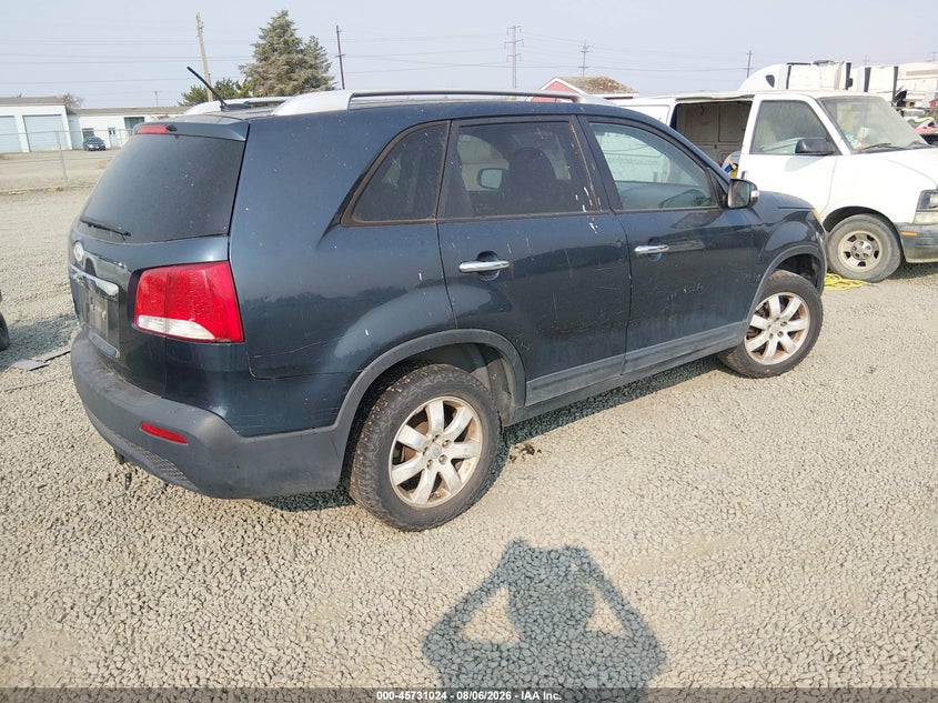 Vin: 5xykt4a21bg147559, lot: 46229723, kia sorento lx v6 20114