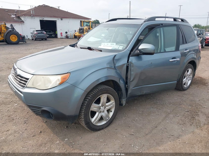 2010 Subaru Forester, Левый бок, IAAI, VIN JF2SH6CC5AH757281 — фото 2