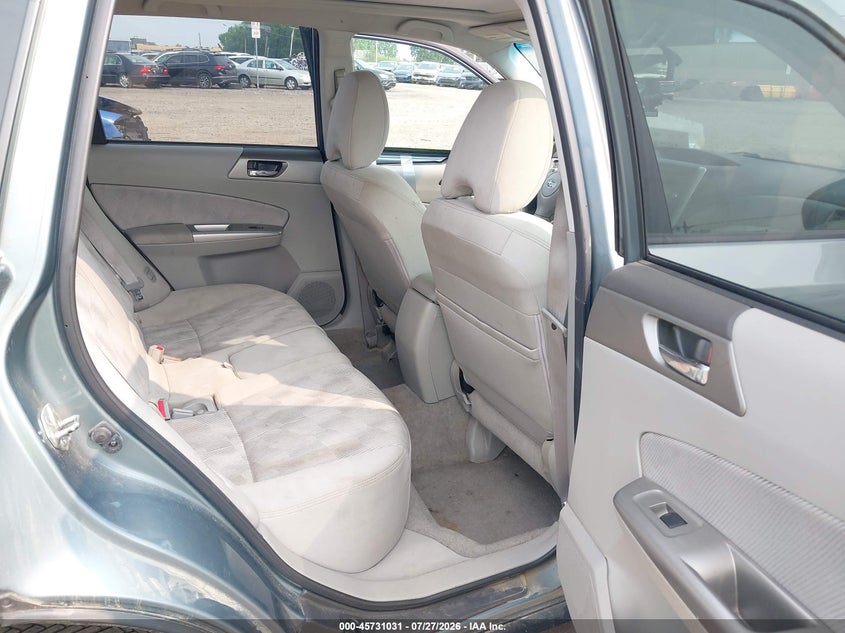 SUBARU FORESTER 2010 VIN JF2SH6CC5AH757281