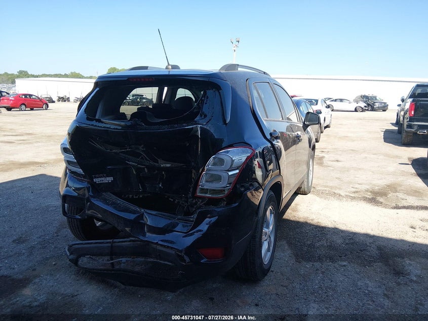 Vin: kl7cjlsmxnb500588, lot: 46229746, chevrolet trax fwd lt 20224