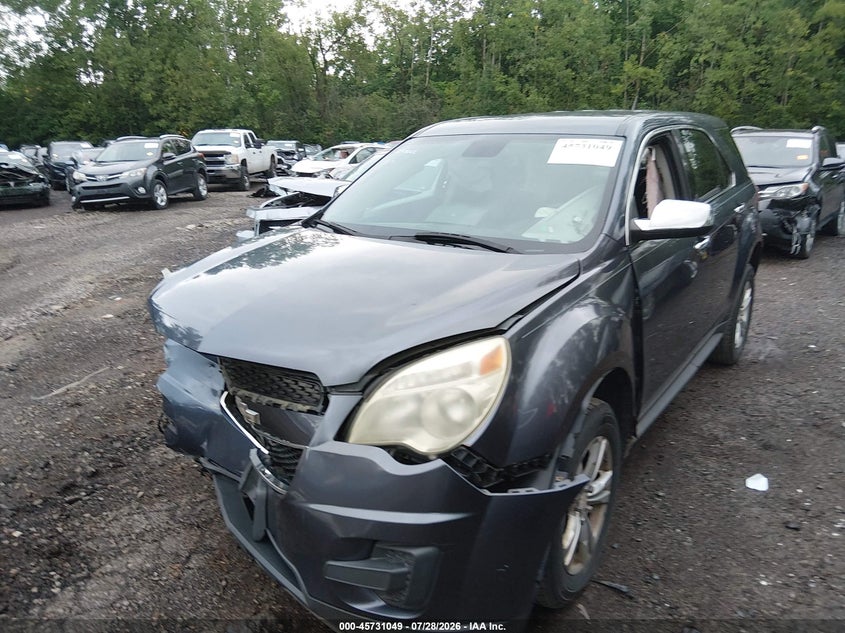 Vin: 2gnalbek9d6202891, lot: 46229749, chevrolet equinox ls 20132