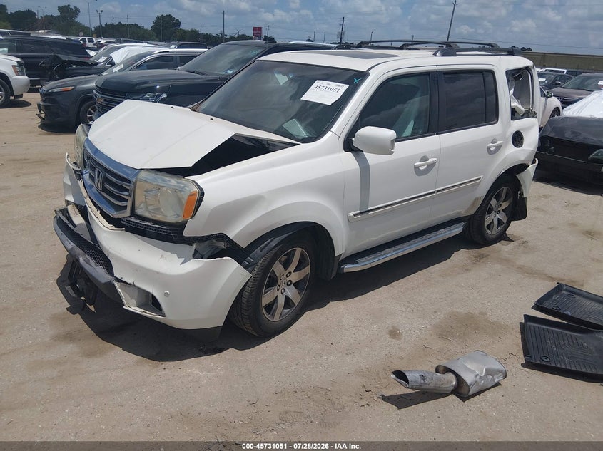 Vin: 5fnyf3h91cb025128, lot: 46229750, honda pilot touring 20122