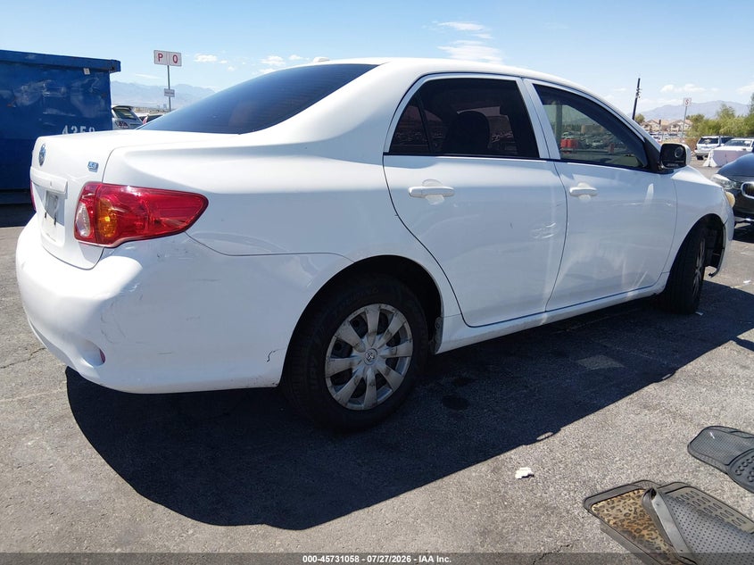 2009 TOYOTA COROLLA auction photo 4