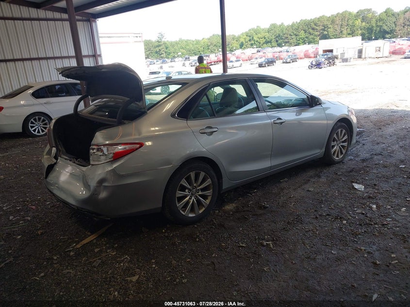 Vin: 4t1bf1fk4fu911063, lot: 46229762, toyota camry xle 20154