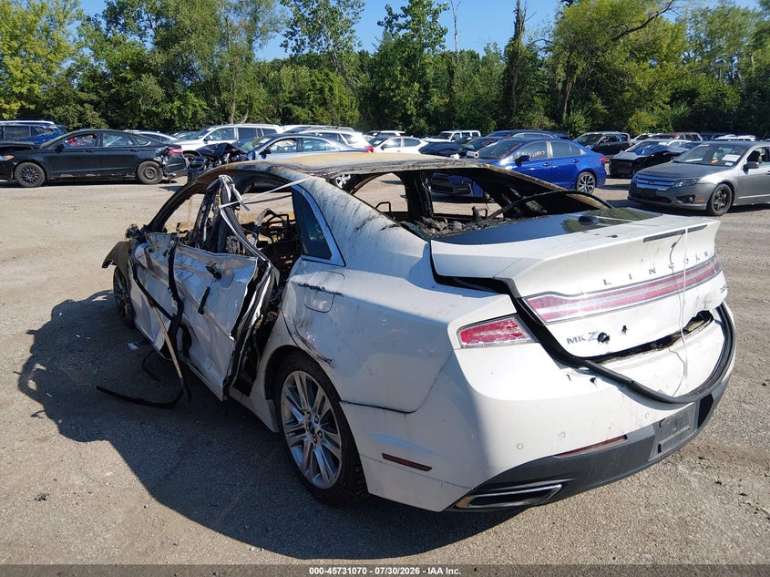 Vin: 3ln6l2j99er805105, lot: 46229768, lincoln mkz 20143