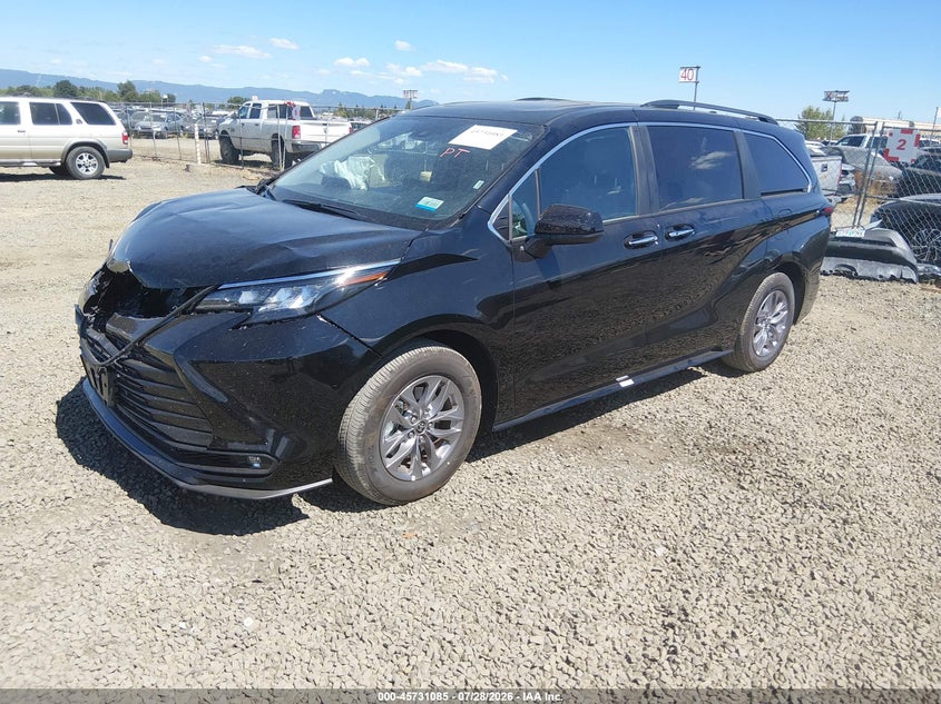 Vin: 5tdyrkec8ts313337, lot: 46229784, toyota sienna xle 20262
