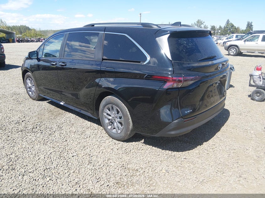 Vin: 5tdyrkec8ts313337, lot: 46229784, toyota sienna xle 20263