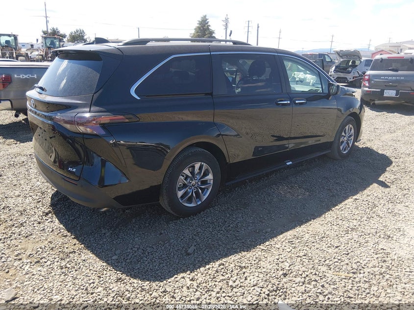 Vin: 5tdyrkec8ts313337, lot: 46229784, toyota sienna xle 20264