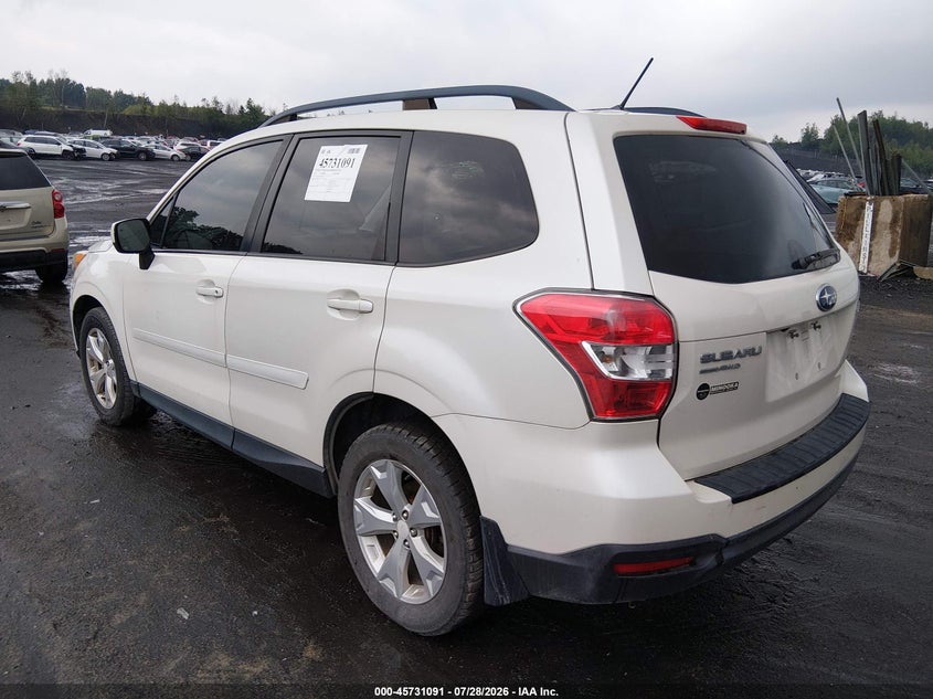 2014 SUBARU FORESTER auction photo 3
