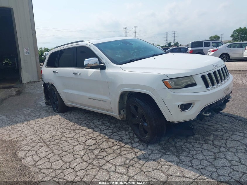 2014 Jeep Grand Cherokee Overland, Подвеска, IAAI, VIN 1C4RJECGXEC494528