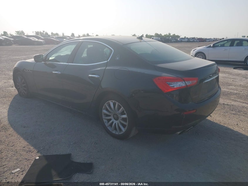 Vin: zam57xsa2e1078826, lot: 46229840, maserati ghibli 20143