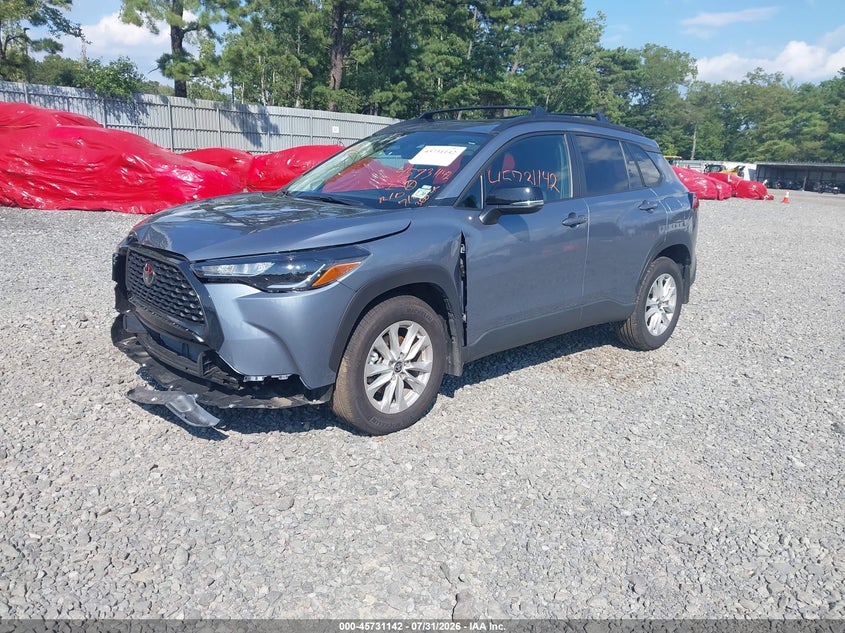 Vin: 7mubaabgxsv141539, lot: 46229841, toyota corolla cross le 20252