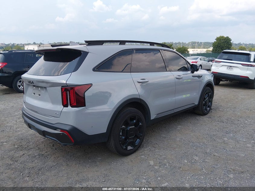 Vin: 5xyrkdjf6sg343341, lot: 46229878, kia sorento x-line sx prestige 20254