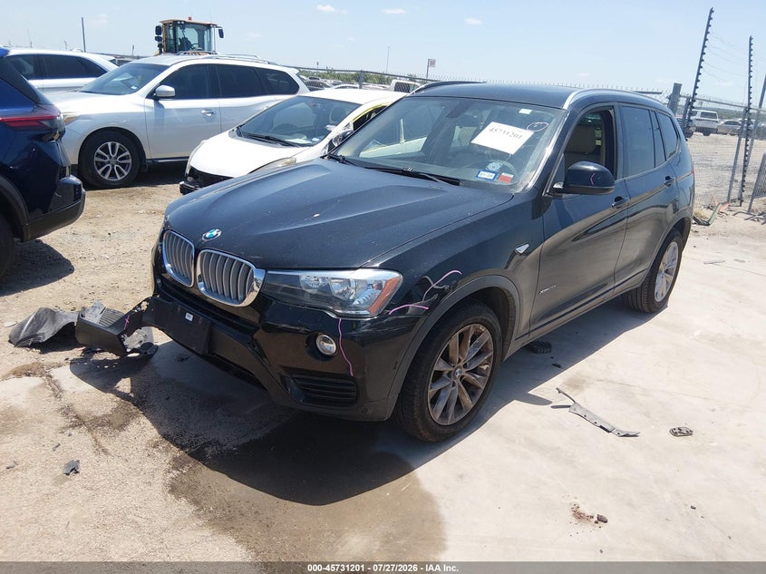 Vin: 5uxwx9c50h0t08510, lot: 46229900, bmw x3 xdrive28i 20172