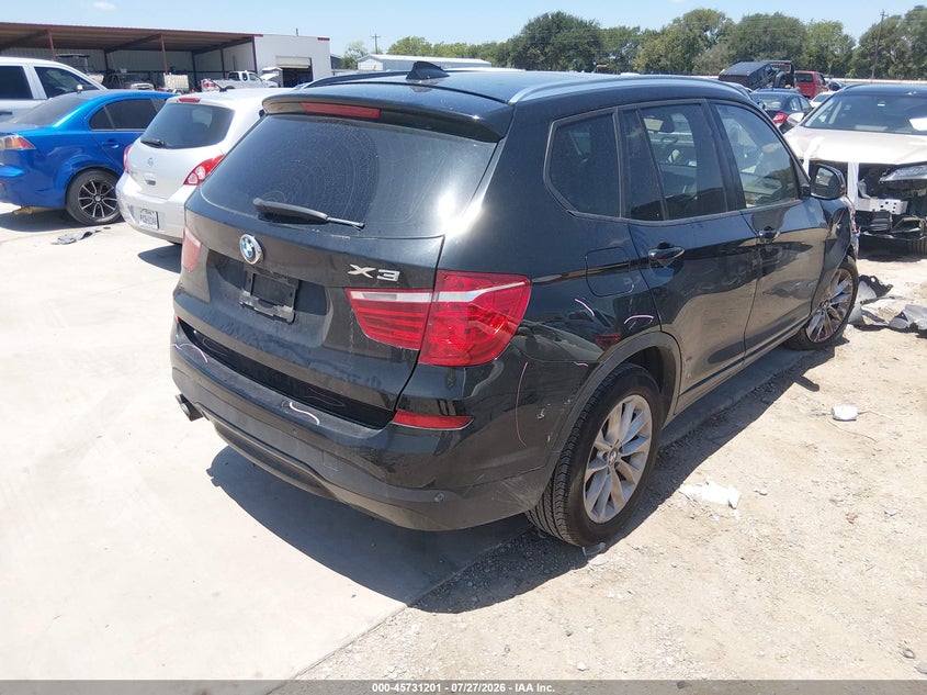 Vin: 5uxwx9c50h0t08510, lot: 46229900, bmw x3 xdrive28i 20174