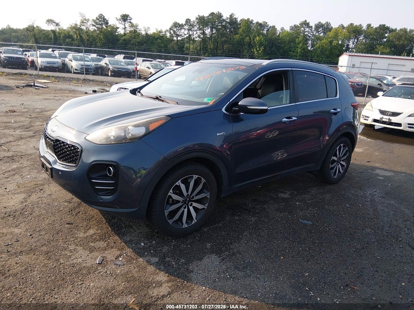 Vin: kndpncac4h7254534, lot: 46229902, kia sportage ex 20172