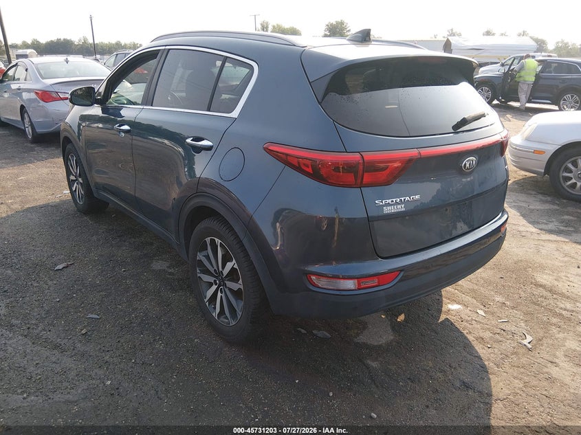 Vin: kndpncac4h7254534, lot: 46229902, kia sportage ex 20173