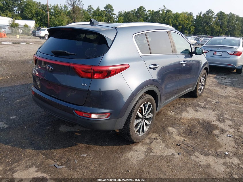 Vin: kndpncac4h7254534, lot: 46229902, kia sportage ex 20174