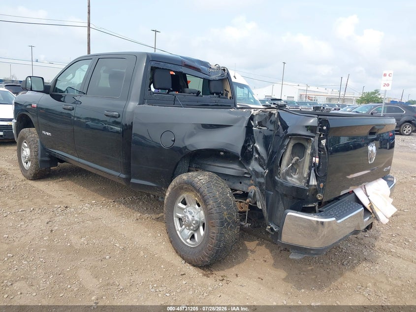 Vin: 3c6ur5cj1kg633122, lot: 46229904, ram 2500 tradesman  4x4 6'4 box 20193