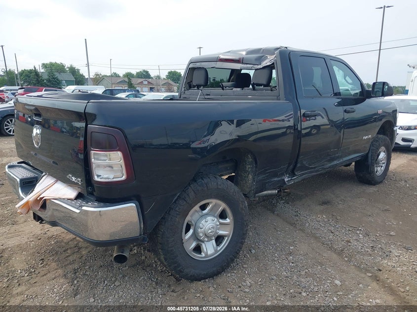 Vin: 3c6ur5cj1kg633122, lot: 46229904, ram 2500 tradesman  4x4 6'4 box 20194