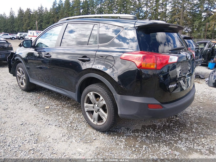 Vin: 2t3dfrev0fw303129, lot: 46229907, toyota rav4 limited 20153