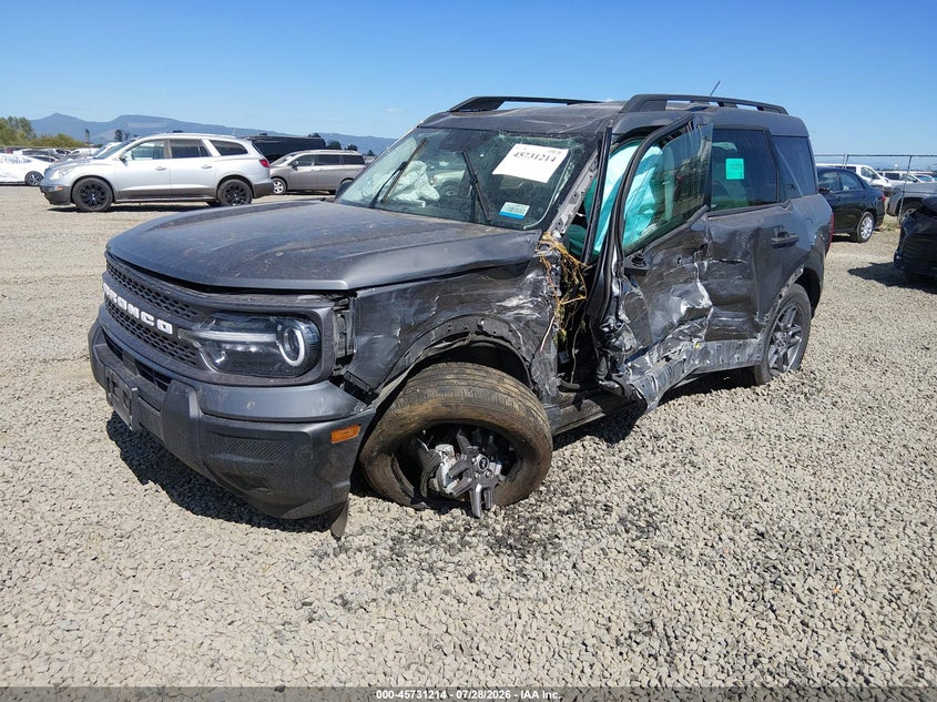 Vin: 3fmcr9bn9sre75211, lot: 46229913, ford bronco sport big bend 20252