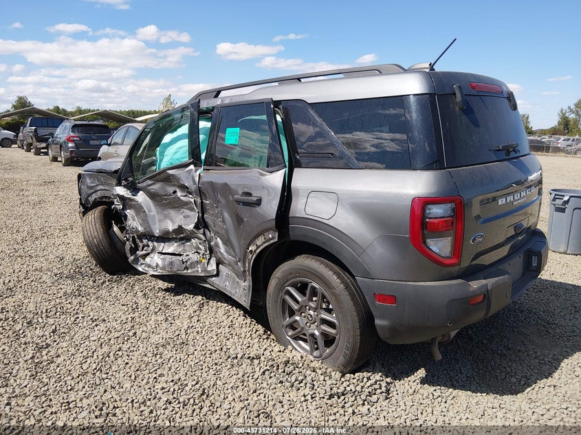 Vin: 3fmcr9bn9sre75211, lot: 46229913, ford bronco sport big bend 20253